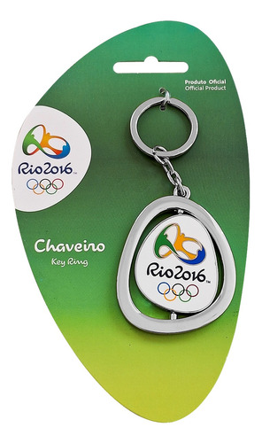 Chaveiro Olimpiadas Rio2016 Logomarca Jogos Olimpicos Brasil