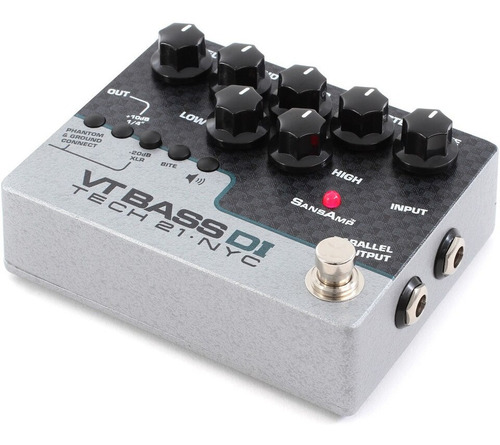 Pedal Para Bajo Preamp Vtb Bass Di -tech 21 Sansamp Cs-vtb-d