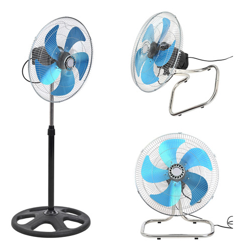 Ventilador 3 En 1 Potente 5 Aspas Metalicas 18 Pul Giratori 