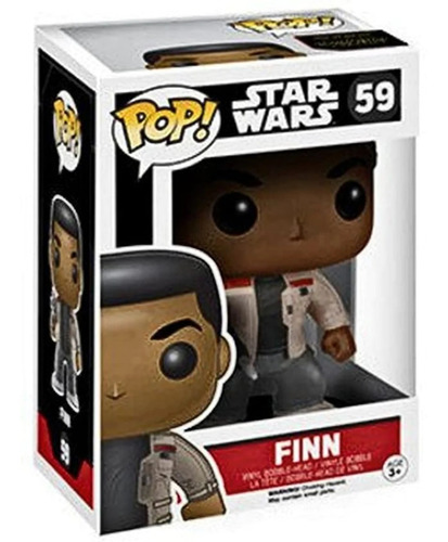 Imagen 2 de 2 de Funko Pop Star Wars Finn Pop Muñeco Orgm