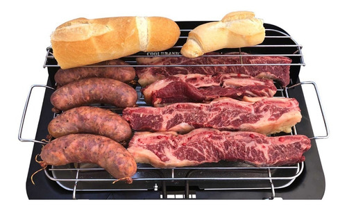 Parrilla Grill Eléctrica Portatil Coolbrand Envio Gratis