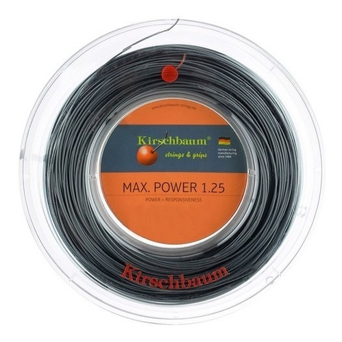 Cuerda Para Raqueta Kirschbaum Max Power 1.25