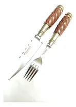 Comprar Seigen - Juego Cubiertos - Cuchillo Tenedor- Quebracho