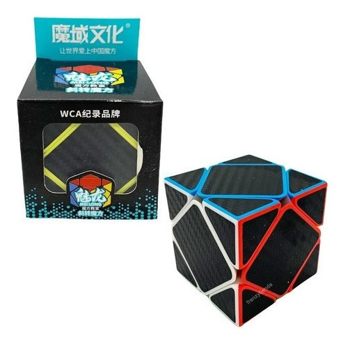 Cubo Rubik Profesional Meilong Skewb Fibra De Carbon Yj