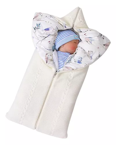 Paquete de 3 sacos de dormir para bebé con cremallera, saco de envolver  para recién nacido, saco de dormir para bebés de 0 a 3 meses, manta para  bebé