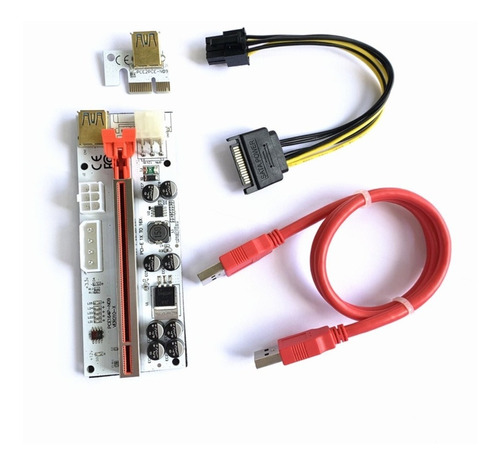 Riser Pci-e 16x A 1x - Ext X Usb 60cm - Mineria V 010s - Rig