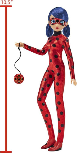 Muñeca Articulada De Moda Miraculous - The Movie - Lady Bug