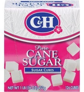 C & H Pure Caña De Azúcar Cubos, 16 Oz (pack De 2)