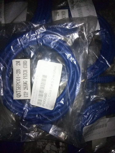 Cable De Red Utp Cat5e 3 Metros Patch Cord 26awg Certificado