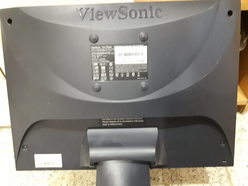 Monitor Viewsonic 17 Pulgadas