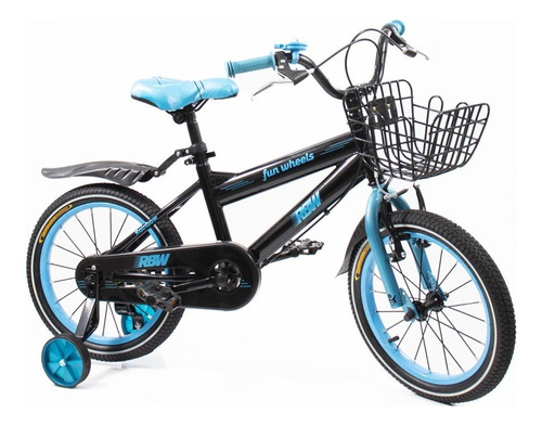 Bicicleta Para Niños Rbw Rodado 16 Color Azul