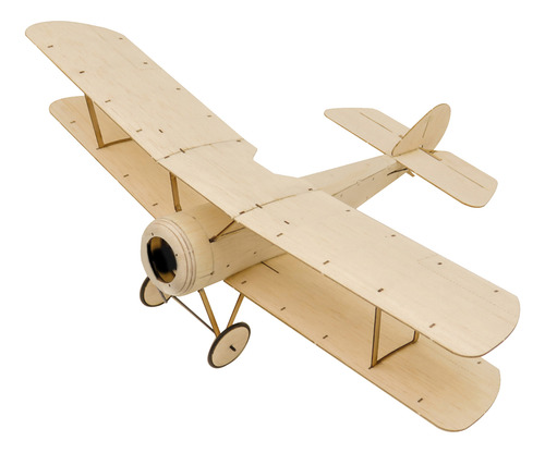 Avión De Madera Rc Sopwith Pup, Modelo De Balsa, 378 Mm