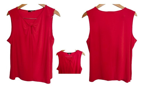Camisa- Blusa - Remera - Musculosa Nine West X L Roja-