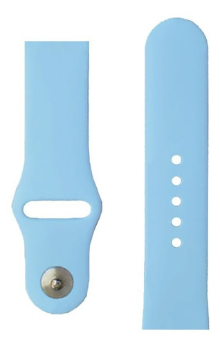 Extensible Colors De Silicón Compatible A Apple Watch S12345 Ancho De La Correa 38 Mm Color Turquesa