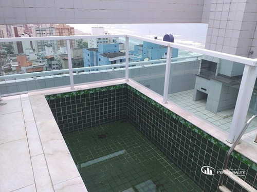 Imagem 26 de 27 de Cobertura Com 4 Dormitórios À Venda, 205 M² Por R$ 1.950.000,00 - Tupi - Praia Grande/sp - Co0002