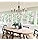 Candelabro Negro 6 Luces Hierro Comedor, Lámparas Rústicas D