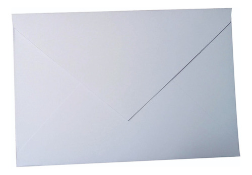 30 Envelope 240g Bico Horizontal Convite Branco 15x22cm 