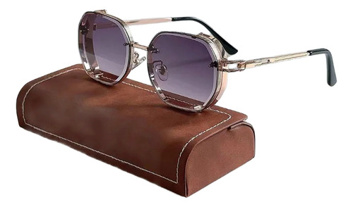 Lentes De Sol Steampunk Gafas Unisex Uv400