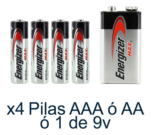 Pilas Baterías Energizer Alcalinas Aaa - Aa - 9v Mayor Detal
