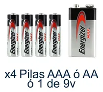 Comprar Pilas Baterías Energizer Alcalinas Aaa - Aa - 9v Mayor Detal