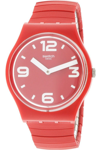 Reloj Swatch Chili Gr173a De Cuarzo Suizo Y En Silicona