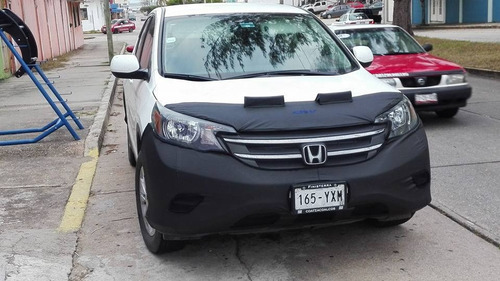 Antifaz Honda Cr-v 2012 - 2014 Con Deflector Bordad Crv Azul