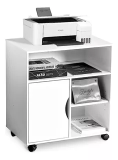 Woodworth File Cabinet Printer Stand Gabinete Lateral Móvil