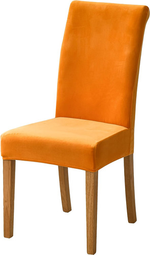 Funda De Silla Aterciopelada Elástica Y Suave Para Comedor