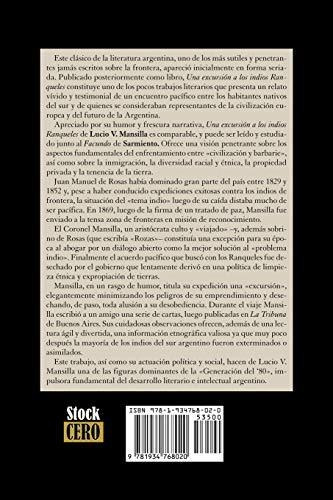 Libro : Una Excursion A Los Indios Ranqueles - Mansilla, _e