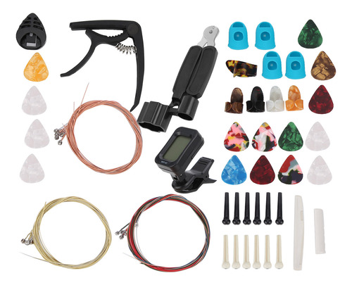 Juego De Cuerdas De Colores Para Accesorios De Guitarra De R