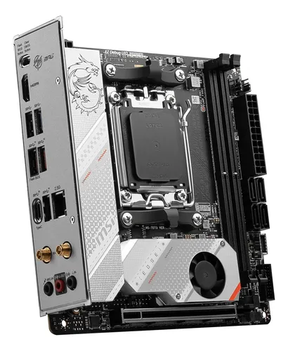 Placa Madre B650i Edge Wifi, Am5, Mini-itx, Ddr4, Bluetooth