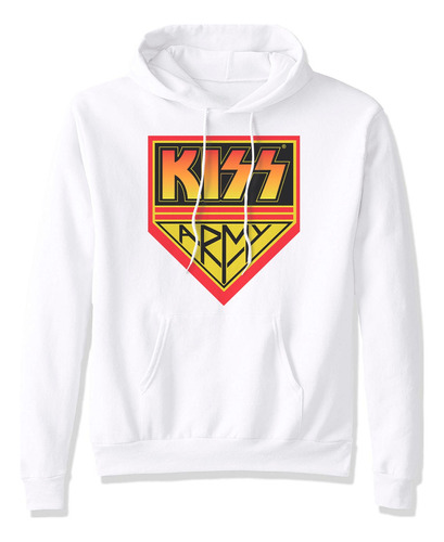 Sudadera Musica Rock Banda Logo Fans Kiss Army 