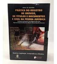 Comprar Pratica Do Registro De Imoveis, De Titulos E Documentos E Ci, De Dahbir, Rahj Al. Editora Vale Do Mogi, Capa Mole Em Português, 9999
