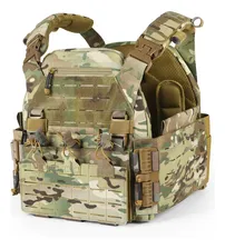 Chaleco Táctico Militar Votagoo Portaplacas Paintball Molle