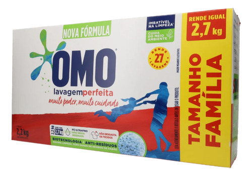 Jabón En Polvo Omo 2.2 Kg