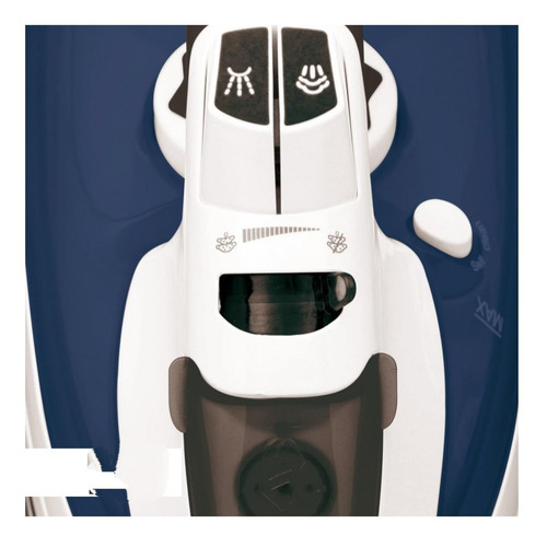 Imagen 3 de 5 de Plancha A Vapor 2200 W Blanco/azul Md3507017