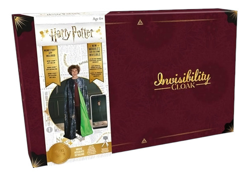 Harry Potter Capa Invisible Versión De Lujo (ww-1086)