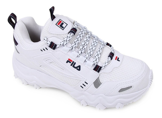 fila branco tênis