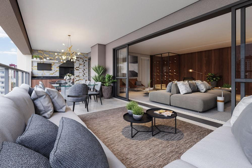 Imagem 5 de 5 de Compre Seu Apartamento Em Obras No Haute Ibirapuera Com 136,40 M² | Vila Mariana / São Paulo| Sp - Apo544807v