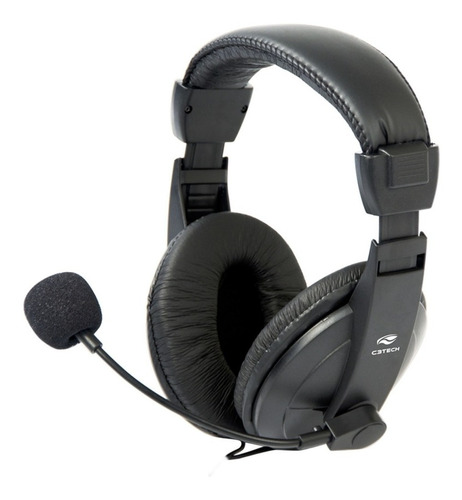 Fone De Ouvido Headset Com Microfone Voicer Comfort C3tech