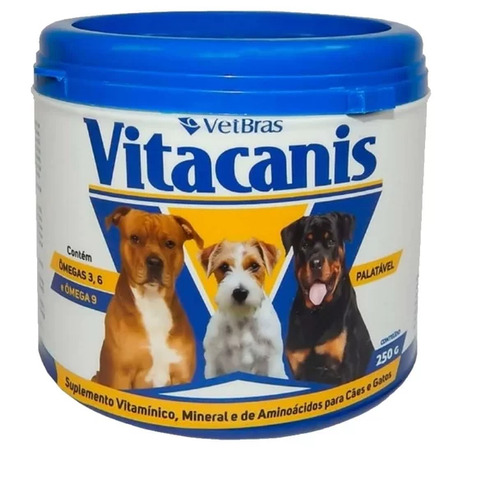 Suplemento Vitaminico Minerais E Aminoacidos Para Cão E Gato