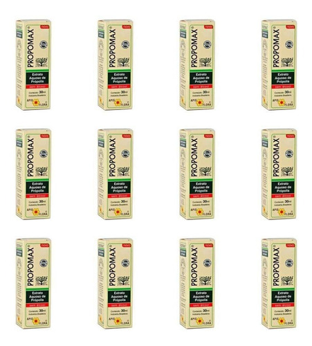 Apis Flora Propomax Própolis Líq S/ Álcool 30ml (kit C/12)