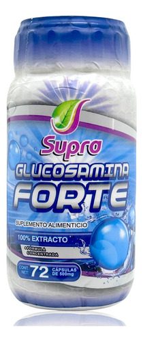 Glucosamina Forte 72 Cápsulas 500 Mg Supra.