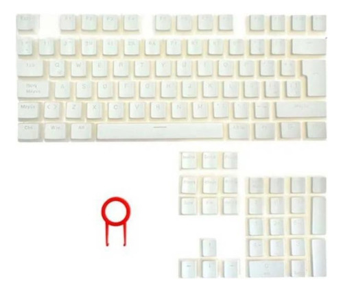Imagen 1 de 2 de Outlet Keycaps Redragon A130w-sp Scarab White