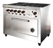 Comprar Cocina Industrial Morelli Mr.cheff 1100 4 Hornallas +plancha