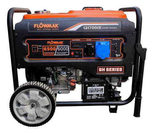 Generador Gasolina 6000w Gh7000e Flowmak