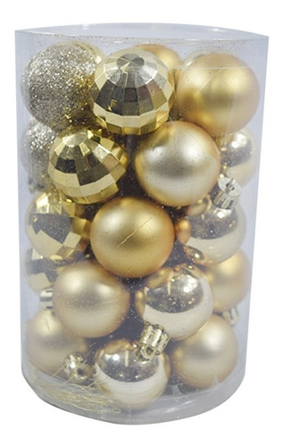 Log-on Esferas Navidad Decoración Navideña Árbol Plástico 
