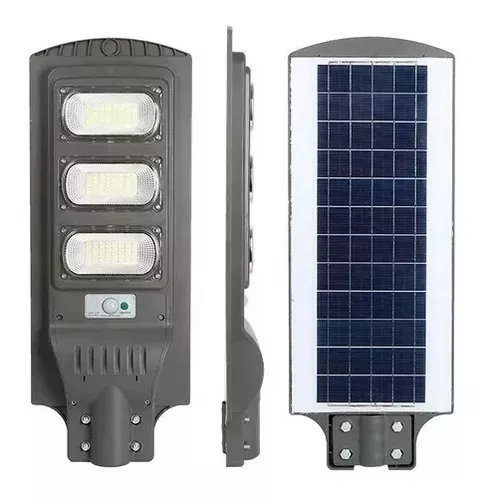 Ripley - FOCO SOLAR EXTERIOR LUZ LED CON SOPORTE, SENSOR Y CONTROL CL180-4