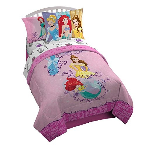 Juego De Cama Disney Princess Friendship De 5 Piezas