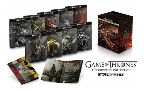 Game Of Thrones Pack Serie Completa 4k + Digital Hd Original